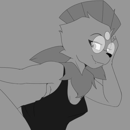 B&W Sketch Weavile