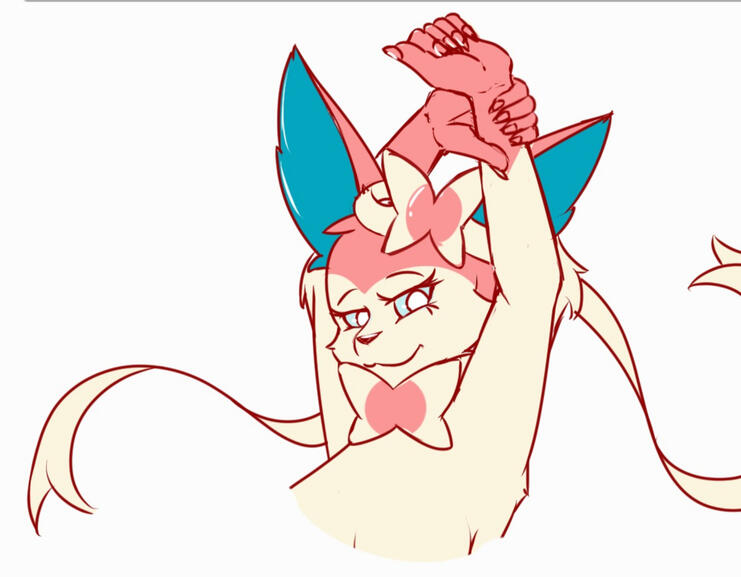 Sylveon Color - Sketch